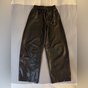 Brunello Cucinelli luxurious leather Pants